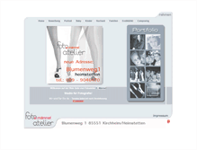 Tablet Screenshot of fotoatelier-maennel.de